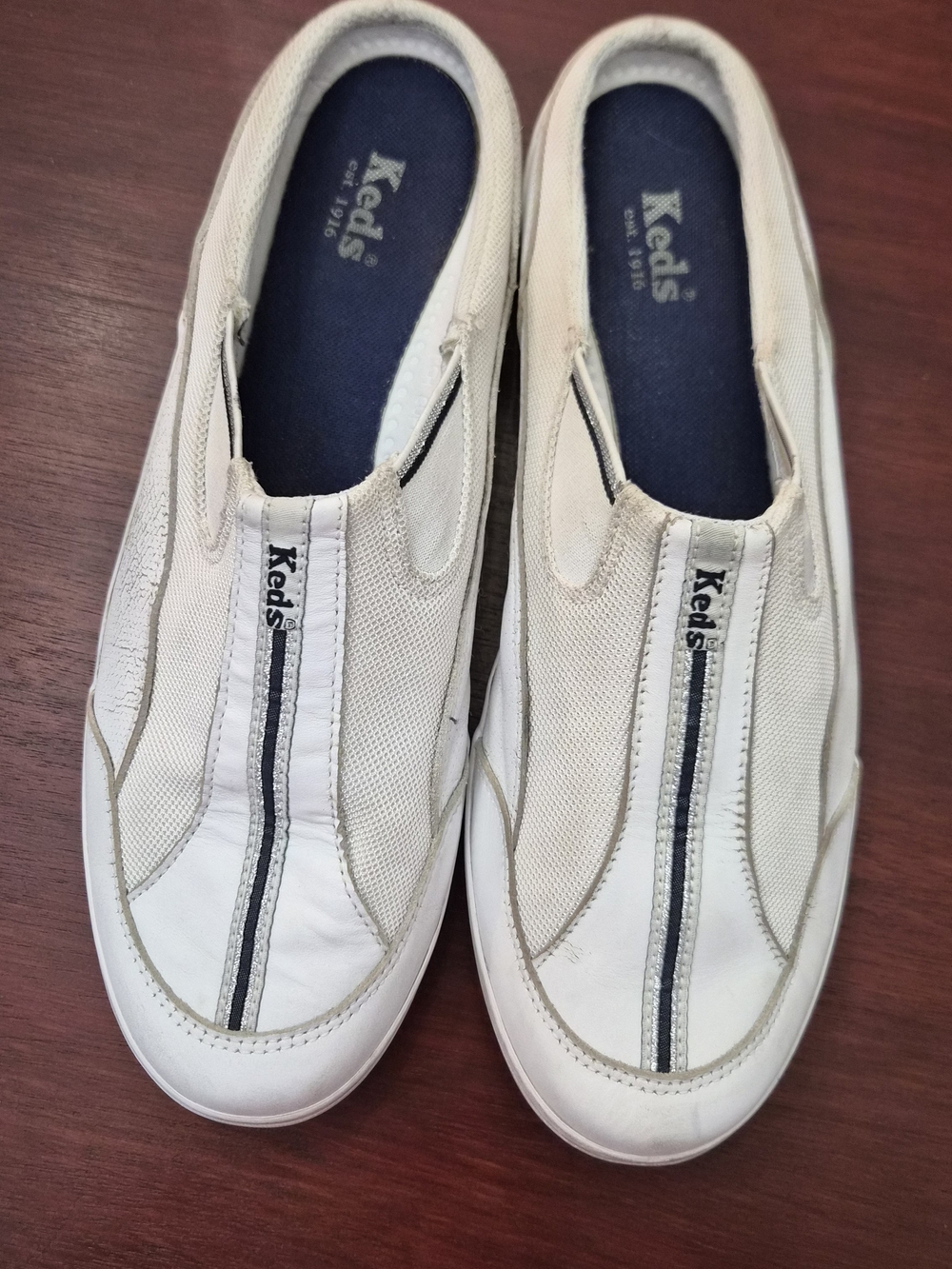 Keds Slip-On Canvas Sneakers for Men - White - Picture 2 of 9
